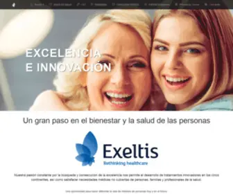 Exeltis.com.mx(México) Screenshot