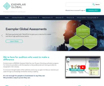 ExemplarGlobal.org(Exemplar Global) Screenshot