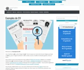 Exemples-CV.net(Exemples de CV) Screenshot