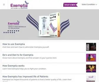 Exemptia.com(Exemptia) Screenshot