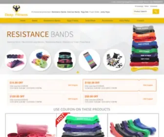 Exercise-Bands.com(Zhenjiang Deep Fitness Co) Screenshot