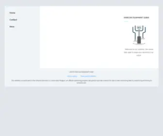 Exerciseequipmentguide.com(Fitness and Exercise Equipment Stores Guide) Screenshot