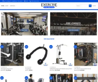 Exerciseunlimited.com(Our Store) Screenshot