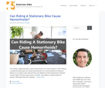 Exercisevibe.com(Exercise Vibe) Screenshot
