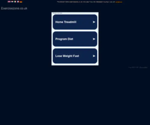 Exercisezone.co.uk(Gym & Fitness Equipment) Screenshot