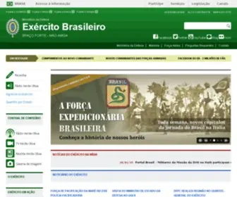Exercito.gov.br(O Exército) Screenshot