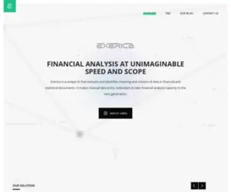 Exerica.com(Overview) Screenshot