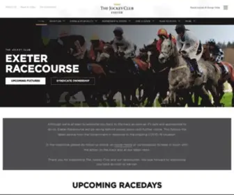 Exeter-Racecourse.co.uk(Exeter Racecourse) Screenshot