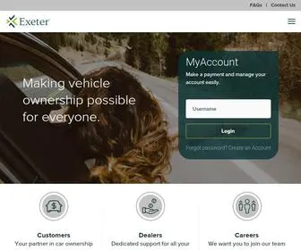Exeterfinance.com Screenshot
