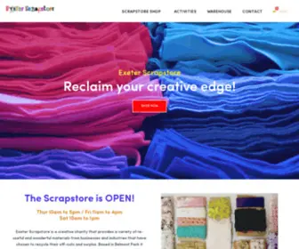 ExeterscrapStore.co.uk(Exeter Scrapstore) Screenshot