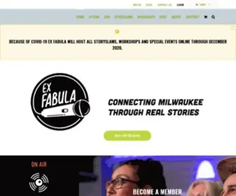 Exfabula.org(Ex Fabula) Screenshot