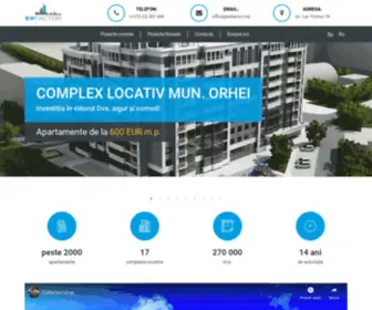 Exfactor.md(Compania ce construiește confortul Dumneavoastră) Screenshot