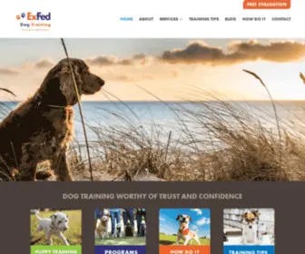 Exfeddogtraining.com(Exfed Dog Training) Screenshot