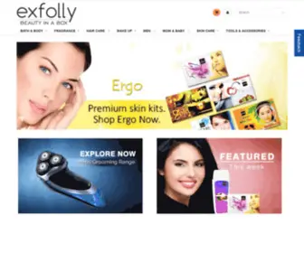 Exfolly.com(Exfolly) Screenshot