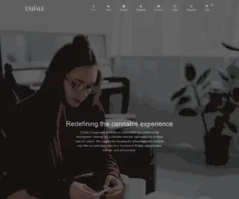 Exhalebrands.com(Exhale Brands) Screenshot