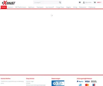 Exhaust-Performance.de(Der Tuning Onlineshop Support MO) Screenshot