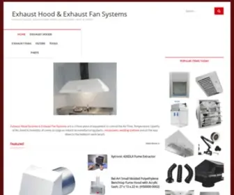 Exhausthoodsystems.com(Exhaust Hood & Exhaust Fan Systems) Screenshot