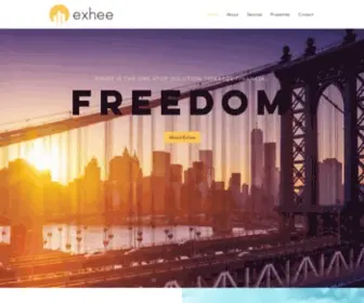 Exhee.com(Real Estate Investment) Screenshot