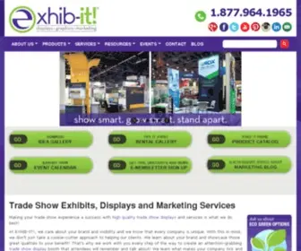 Exhib-IT.com(Trade Show Marketing Experts) Screenshot