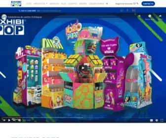 Exhibipop.com(Home) Screenshot