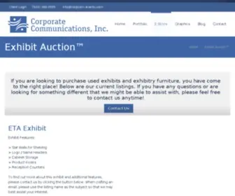 Exhibitauction.com(Exhibit Auction) Screenshot