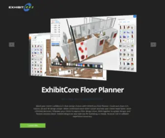 Exhibitcore.com(Exhibitcore Floor Planner) Screenshot
