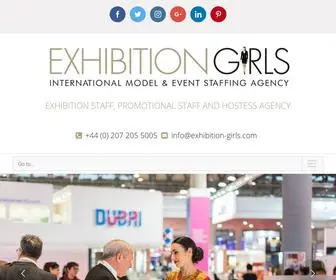 Exhibition-Girls.com(Exhibition Staff) Screenshot