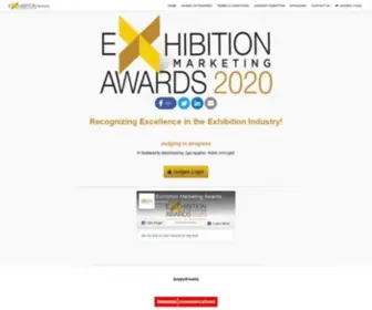 Exhibitionawards.gr(Exhibition Marketing Awards) Screenshot