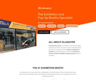 Exhibitionbooth.com.sg(Allmaster) Screenshot