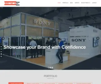 Exhibitionco.com.au(Exhibition Stands) Screenshot