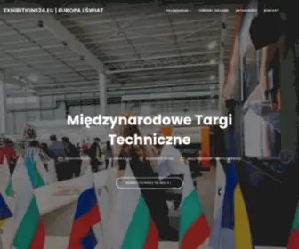 Exhibitions24.eu(Organizacja targów i wydarzeń) Screenshot