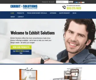 Exhibitsolutions.com(Exhibit Solutions) Screenshot