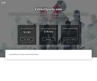 Exhibitsports.com(ExhibitSports) Screenshot