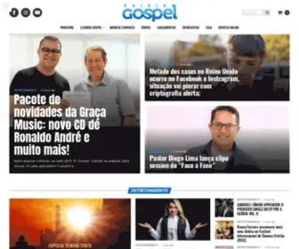 Exibirgospel.com.br(Exibir Gospel) Screenshot