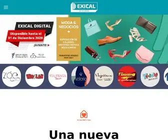 Exical.com.ar(Exposición del Calzado de la Región Centro) Screenshot