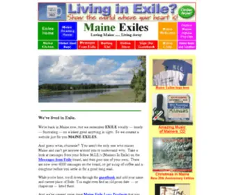 Exiles.com(Maine Exile Products) Screenshot