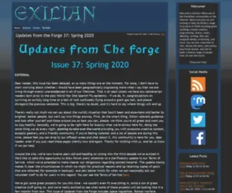 Exilian.co.uk(Exilian) Screenshot