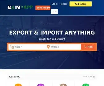 Eximapp.com(Exim app) Screenshot