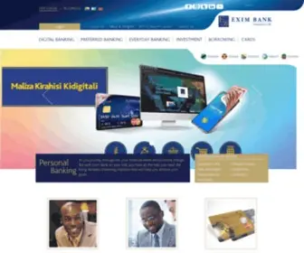 Eximbank.co.tz(The most innovative and fastest growing bank in tanzania and) Screenshot