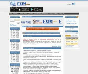 Eximin.net(Exim India) Screenshot