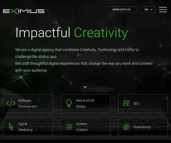 Eximius-Solutions.com(Eximius Solutions) Screenshot