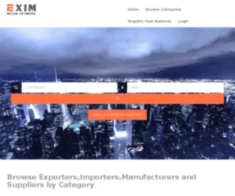 Eximmedia.net(Exim Media Network) Screenshot