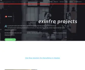 Exinfra.in(Exinfra) Screenshot