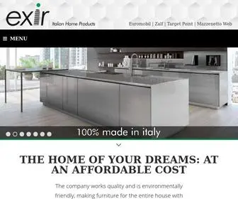 Exir.ca(Exir Italian luxury Home Interior) Screenshot