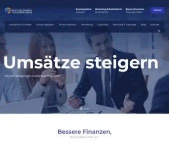 Existenzgruender-Businessakademie.de(Existenzgruender Businessakademie) Screenshot