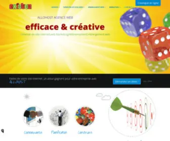 Existez.net(Création site internet) Screenshot