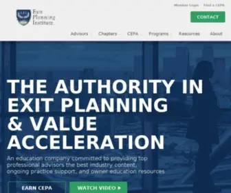 Exit-Planning-Institute.org(Exit planning institute) Screenshot