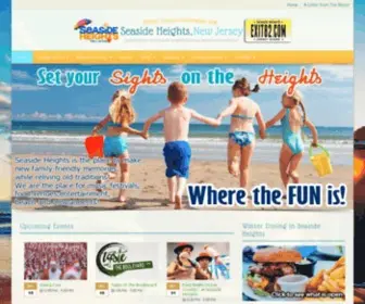 Exit82.com(Seaside Heights New Jersey Official Tourism Information Site) Screenshot