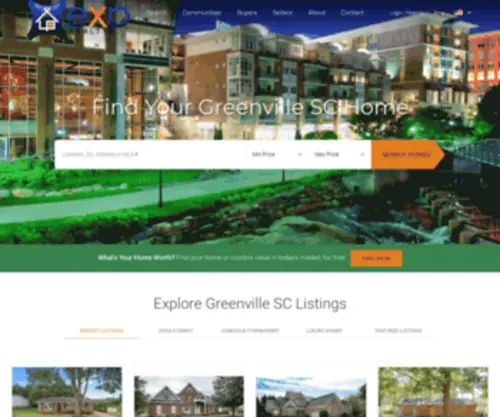 Exitgreenville.com(Greenville SC Real Estate) Screenshot