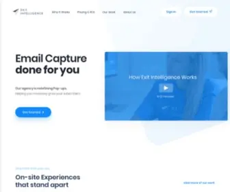 Exitintel.com(Exit Intelligence) Screenshot